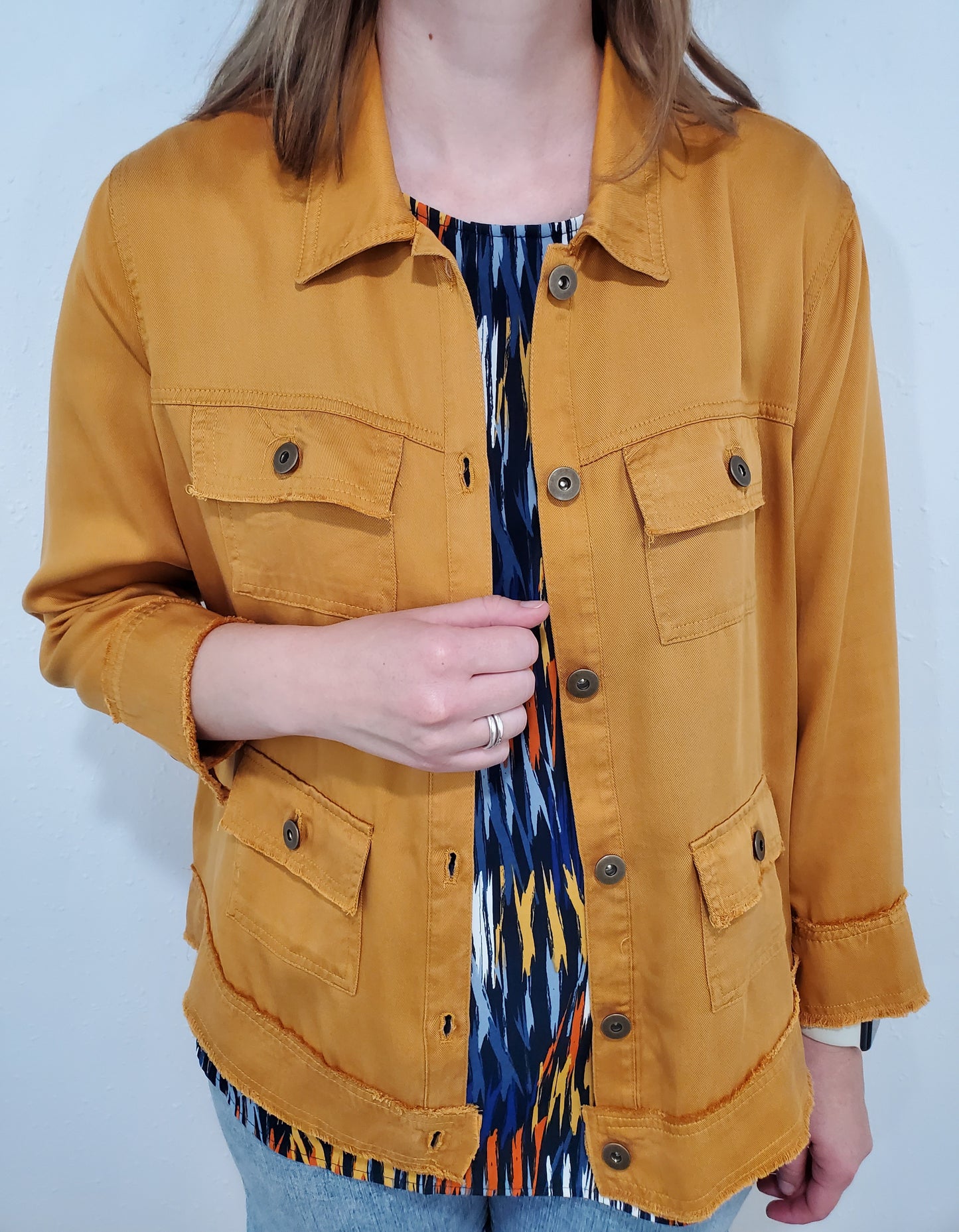 FRINGE 4 POCKET JACKET