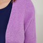 MELANGE OPEN FRONT CARDIGAN