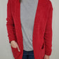 MELANGE OPEN FRONT CARDIGAN