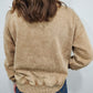 ACID WASHED FLEECE SWEATSHIRT