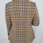 CHARLIE B PLAID BLAZER - TERRACOTTA MULTI