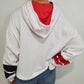 NEBRASKA GAME DAY CINCHED HOODIE - WHITE