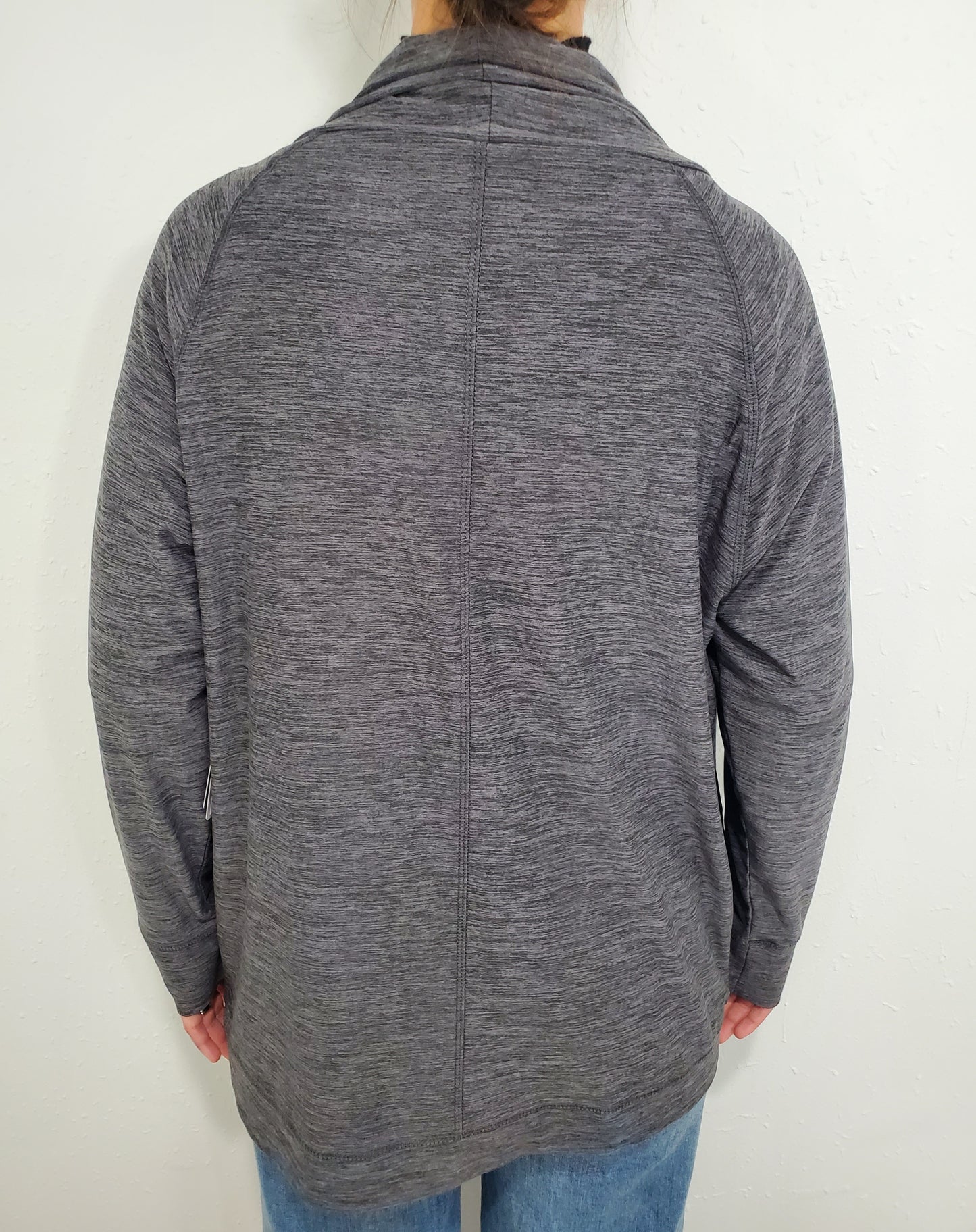 NEBRASKA DASH CARDIGAN - CHARCOAL