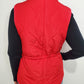 NEBRASKA LORETTA PUFFER VEST - RED