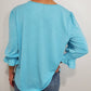 DAKOTA SOLID TOP - LIGHT BLUE