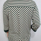 KEEP IT CASUAL STRIPED TOP - GREEN/CREAM