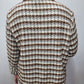 TRIPLE FRINGE HOUNDSTOOTH JACKET - IVORY/GOLD