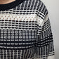 MOON RIVER SWEATER - BLACK/WHITE