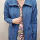 COMFY COZY JACKET - BLUE SEA