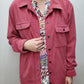 CHARMED CORDUROY JACKET - ROSESTONE