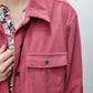 CHARMED CORDUROY JACKET - ROSESTONE