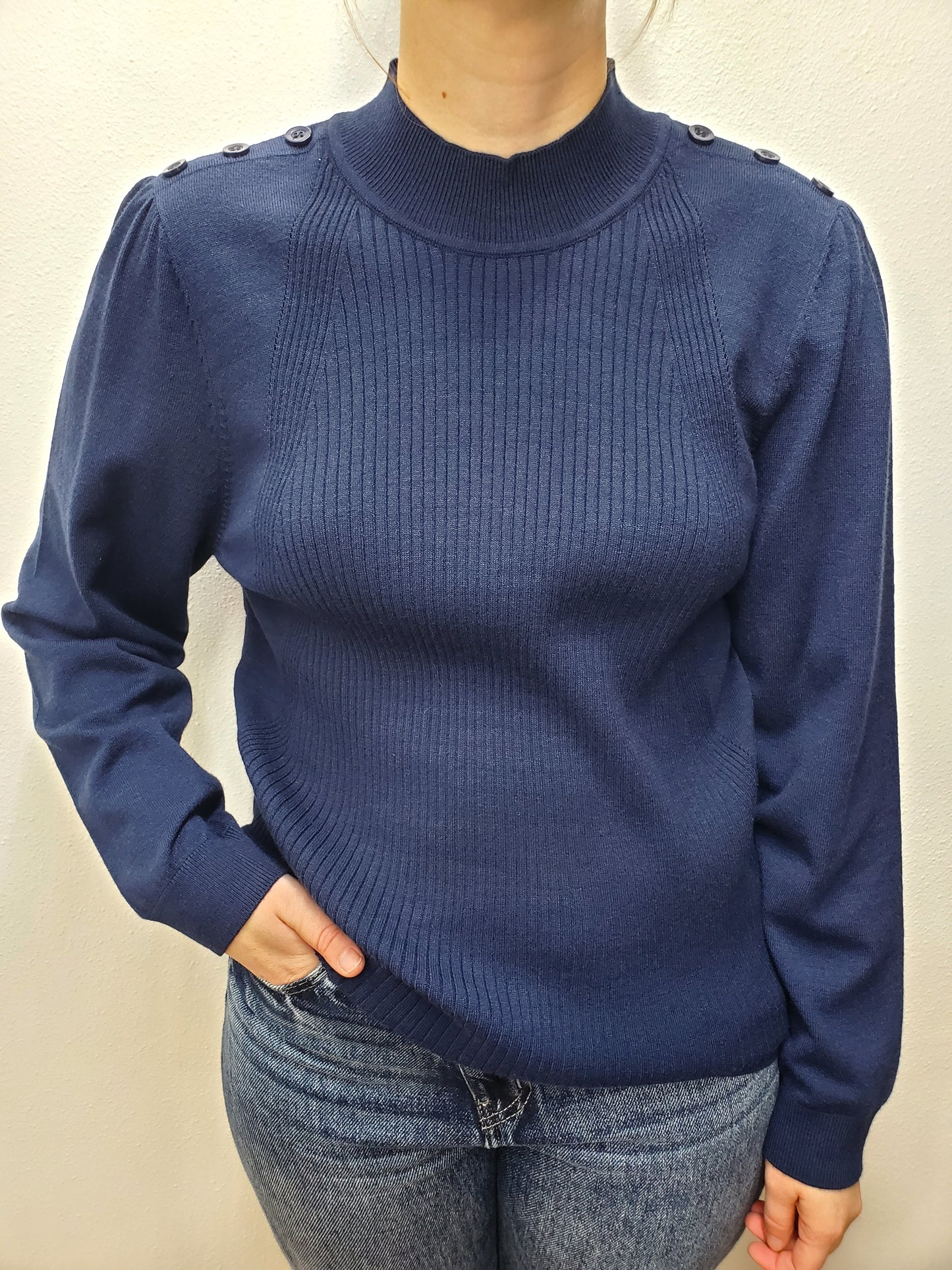 STORYTELLER SWEATER - NAVY