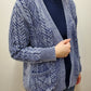 VIRGINIA CARDIGAN SWEATER - WASHED BLUE