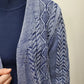 VIRGINIA CARDIGAN SWEATER - WASHED BLUE