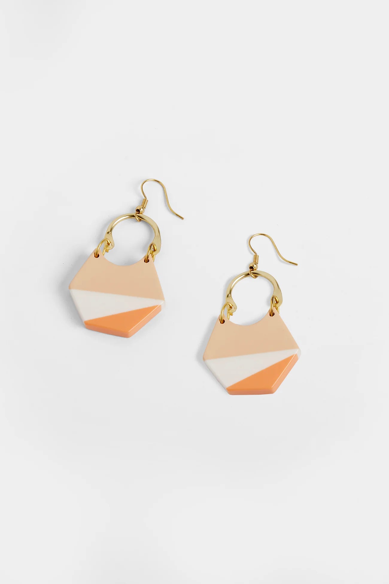 STACEY EARRINGS - ORANGE MULTI