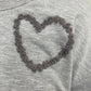 TRIBAL HEART EYES FOR YOU SWEAT SET - GREY
