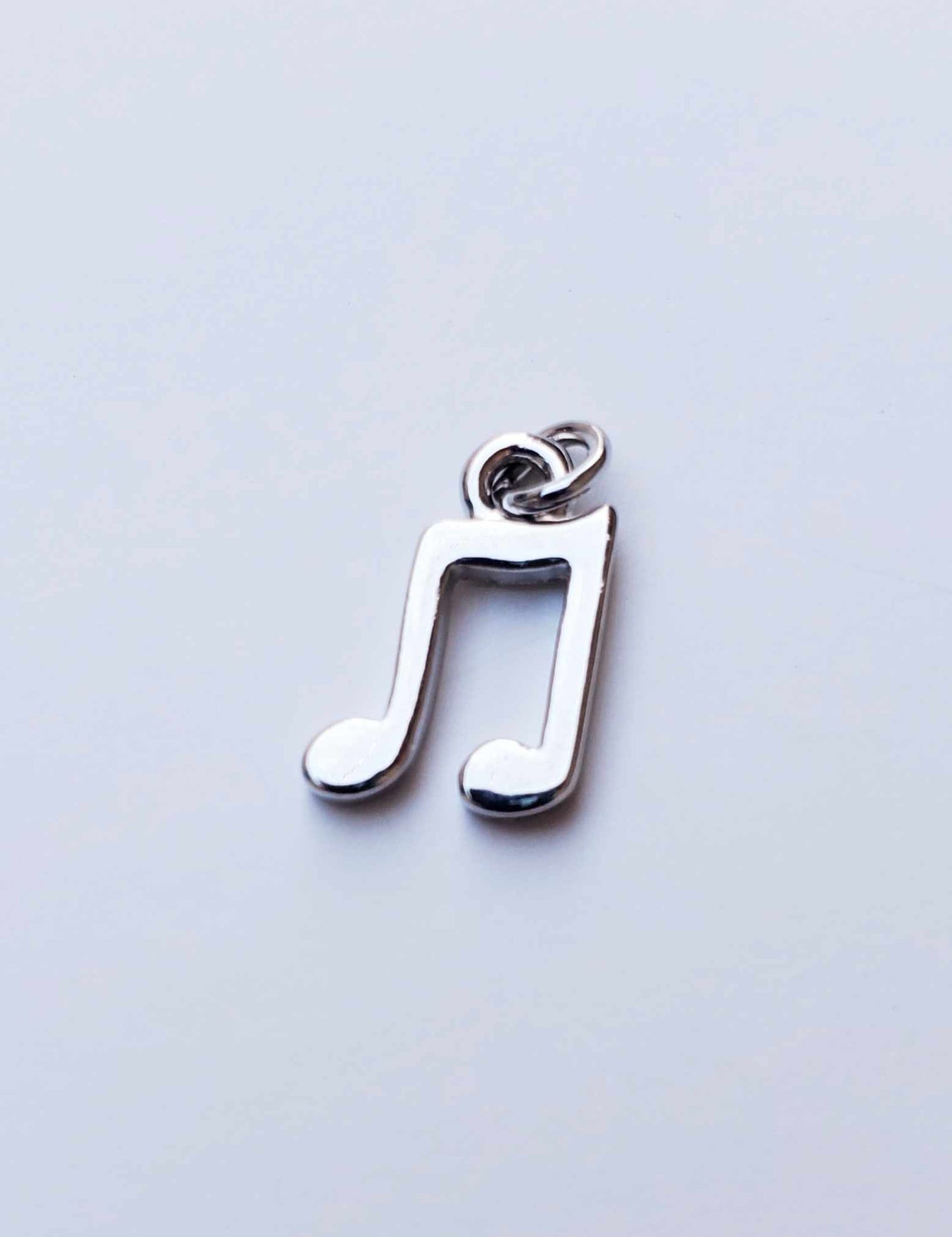 MUSIC NOTE CHARM - SILVER