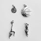 SILVER SPORTS CHARM