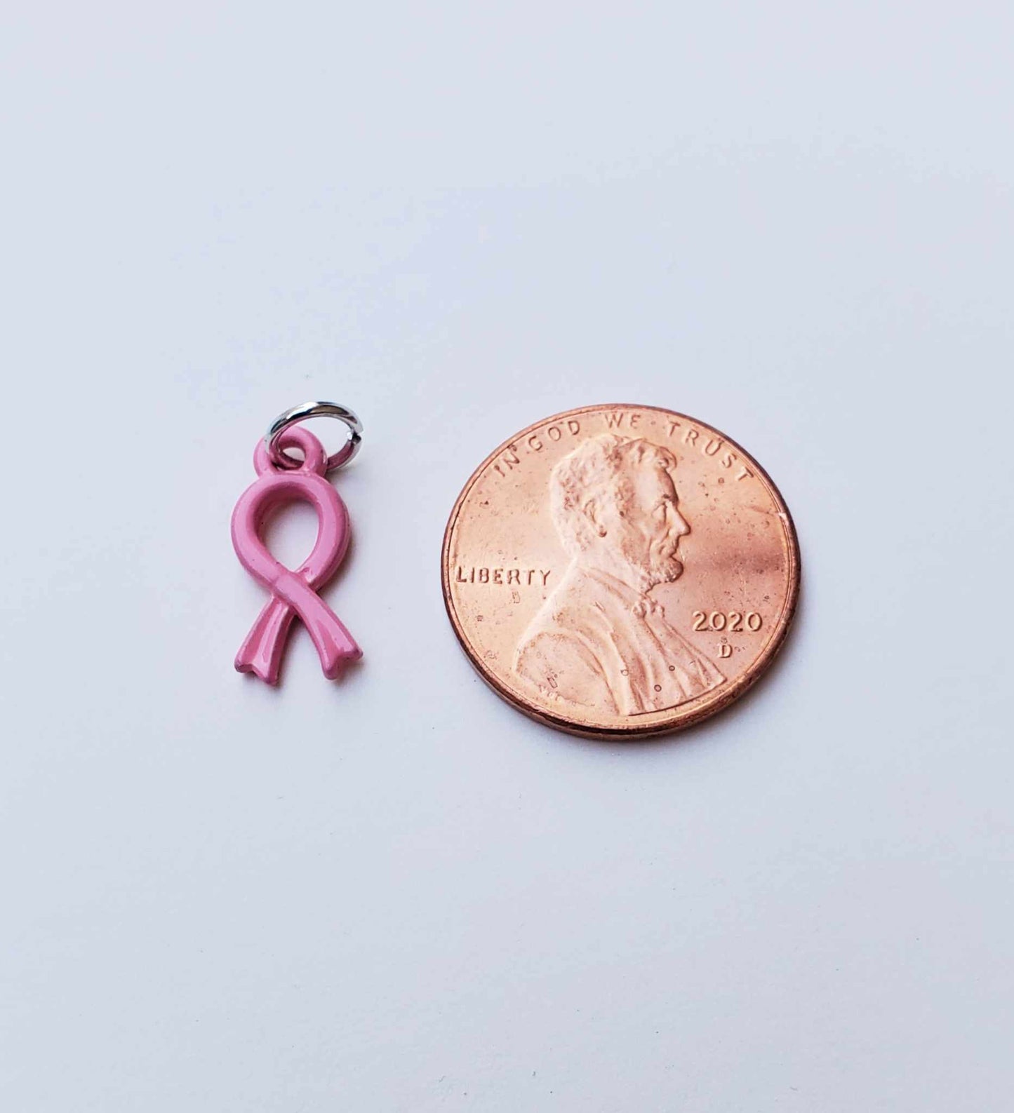 PINK RIBBON CHARM