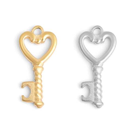 HEART KEY CHARM