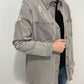 DISTRESSIN' ME OUT SHACKET - GREY