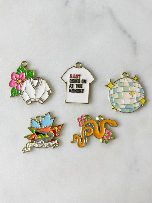 TAYLOR SWIFT THEMED CHARMS