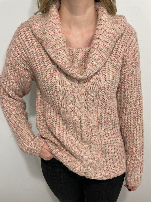 MISTY ROSE SWEATER