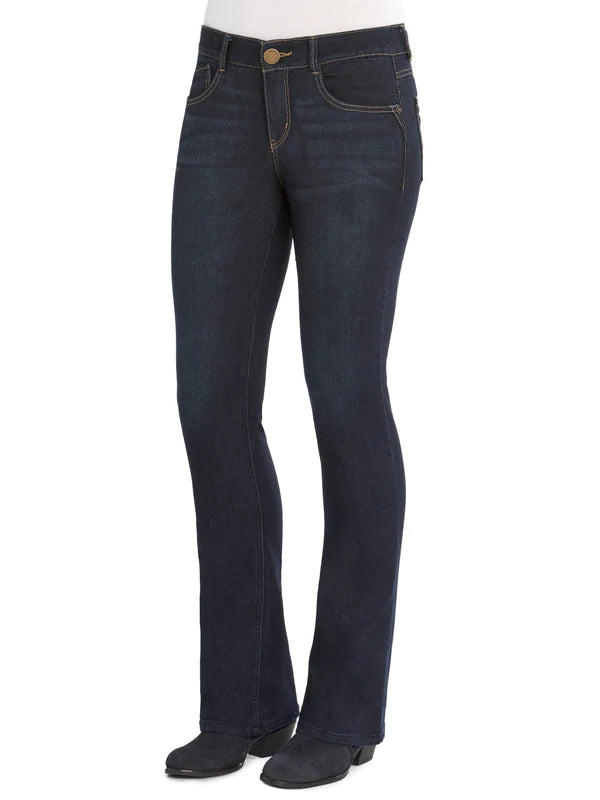 DEMOCRACY ITTY BITTY BOOT CUT JEAN - INDIGO