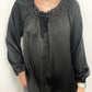TRIBAL SILKY PEASANT BLOUSE