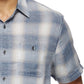 LUTHER BUTTON DOWN - BLUE/CREAM