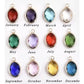 LARGE BIRTHSTONE CHARM