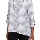 WILD AT HEART GEOMETRIC TOP - BLACK/WHITE