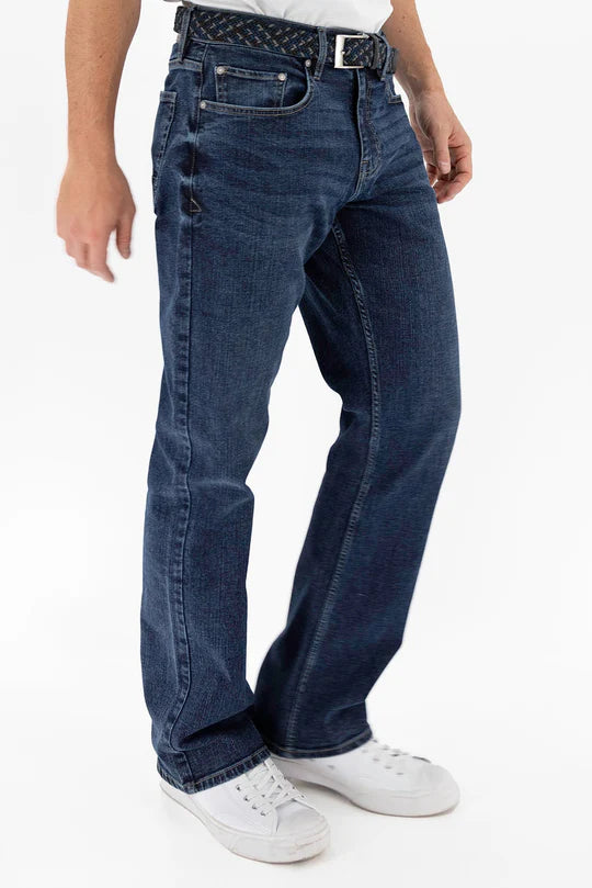 DEVIL DOG RELAXED BOOT CUT JEAN - ROCKWELL