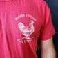FLAG & ANTHEM WICKED CHICKEN GRAPHIC TEE - RED