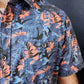 FLAG & ANTHEM POMPANO BUTTON DOWN - NAVY/CORAL