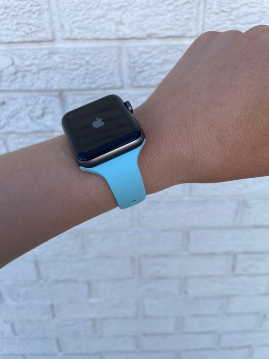 SILICONE APPLE WATCH BAND