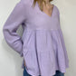 LAVENDAR LOVE GAUZE TOP