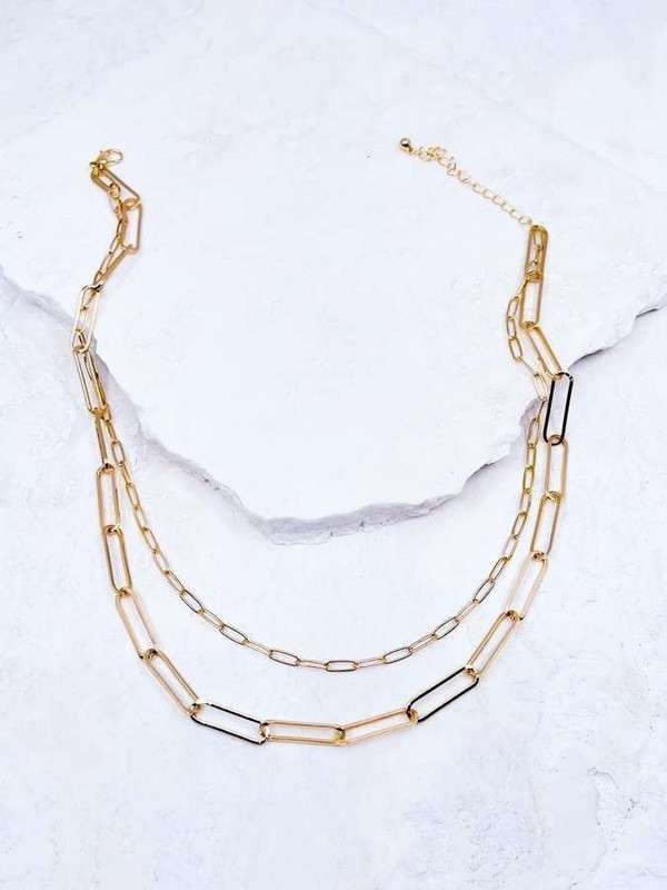 SOUTHERN SEOUL LINKED CHAIN NECKLACE